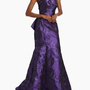 Elegant Purple Evening Gown